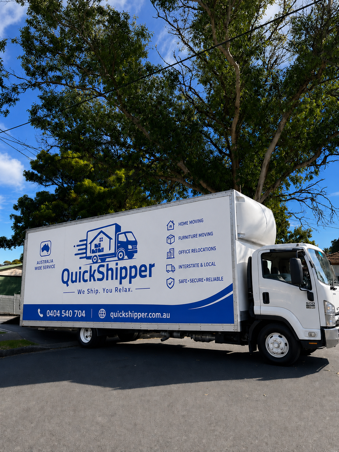 QuickShipper home removalists moving household furniture
